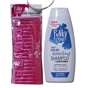 Punky Colour 3 In 1 Color Depositing Shampoo And Conditioner Bluemania 8.5 fl oz